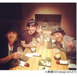 &ldquo;羞恥心&rdquo;の3人が久々に集結、つるの「懐かしい話に華が咲きました」。