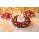 キルフェボンのXmasケーキ2015、フルーツをたっぷり飾った3種類用意。