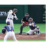 大谷の同点ソロ本塁打　野球