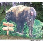 なぜそこに穴&hellip;海外の&ldquo;顔ハメ看板&rdquo;が話題に