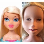 おもちゃの人形の&ldquo;すっぴん&rdquo;に反響