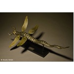 ナウシカの空飛ぶ蟲フィギュア、海洋堂から45箇所可動の「蛇螻蛄」。