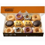 &ldquo;おばけかぼちゃ顔&rdquo;ドーナツ、クリスピー・クリームが期間限定3種。