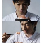 ディーン・フジオカがCM初出演、白いご飯に向き合う姿をカメラ8台で撮影。