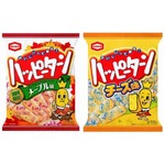 ハッピーターンにメープル味、秋にぴったりのフレーバーを期間限定で。