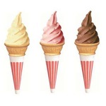 フレッシュネスがシルクアイス、きめ細かくなめらかな食感が特徴。