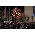 ともされた聖火