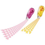 無数のハートで彩る&ldquo;柄のり&rdquo;、コクヨS＆Tがかわいいドットのり。