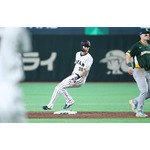 二盗を決めた周東　野球