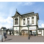 明治洋風建築の駅舎一棟まるごとスタバに