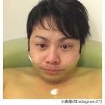 ノンスタ井上&ldquo;充血&rdquo;入浴写真「ブクブクブク。お風呂だよぉ。」。