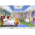 ディズニー映画4作品の新客室、ディズニーランドホテルに「アリス」など。