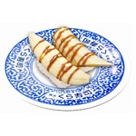 衝撃的なキャラメルバナナ寿司、無添くら寿司が期間限定販売へ。