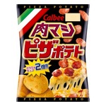 サラミ風チップ2倍、&ldquo;肉マシ&rdquo;した「ピザポテト」