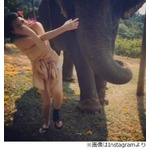 可愛すぎる知英&ldquo;ゾウのマネ&rdquo;、大はしゃぎする姿に絶賛の嵐。