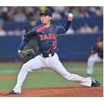 力投する金丸　野球