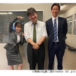 橋本環奈と並んだ佐藤二朗「これはアレか。トリックアートか」顔のサイズ感が&hellip;