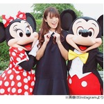 深田恭子、ミッキー＆ミニーに「やーん幸せ」