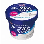 生きた乳酸菌入りヨーグルトアイス、低脂肪タイプのローソン限定商品。