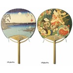 浮世絵の世界とドラえもん融合、藤子・F・不二雄生誕80周年でうちわに。