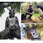 鳥人間のコスプレ？ &ldquo;人のような鳥&rdquo;に反響