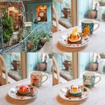 かわいい3種類のインコケーキ、「ことりカフェ表参道」メニューに登場。