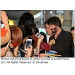 キアヌがわずか64日ぶりの来日、主演映画「ジョン・ウィック」PRで。