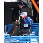 森井、無念の途中棄権＝アルペン〔パラリンピック〕