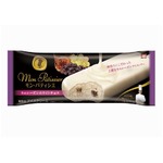 芳醇ラムレーズンのアイスバー、2種類のラム酒ブレンドした大人の味わい。