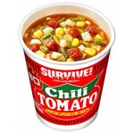 さらに辛いチリトマトヌードル、レッド＆ホワイトペッパー5倍入り。