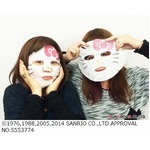 キティになれるフェイスパック、2015年初旬にはマイメロ版なども。