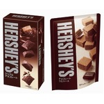 「ハーシー」新チョコスナック、サクサクシリアルとウエハースの2品。