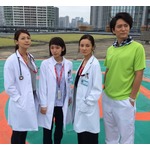 吉田羊ら「コード・ブルー」風のキメショット