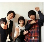 仲良し美男美女、広瀬すず＆山崎賢人＆中川大志