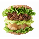 モスが肉で肉挟んだ「にくにくにくバーガー」