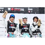 優勝した小野ら