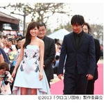 &ldquo;女優&rdquo;あっちゃん満面の笑み、夢だったレッドカーペットを歩く。