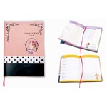 ペコちゃん手帳2014プレゼント、ペコちゃんやケーキのシールも付属。