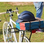 持ち帰りピザも楽々運べる自転車荷台