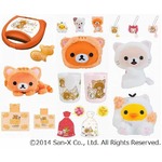 猫みたいなリラックマ一番くじ、「のんびりネコ」テーマの9等級全17種。