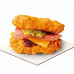 ケンタッキー&ldquo;肉と肉で挟んだサンド&rdquo;が復活