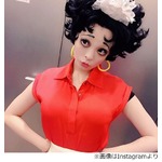 きゃりーの仮装が凄いと話題、人気キャラ&ldquo;ベティちゃん&rdquo;に大反響。