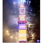 NYの恒例カウントダウンレポ、宇宙から若田光一さんのメッセージも。