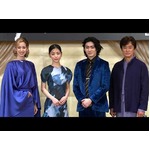 市川染五郎、當真あみの透明感を絶賛「後ろが見えるくらい」（舞台「ハムレット」製作発表記者会見／市川染五郎 當真あみ 石黒賢 柚香光）