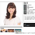 渡邊渚アナが体調不良で入院、井上清華アナ「しばらくお休み」と報告