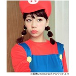 西内まりやが&ldquo;西内マリオ&rdquo;に、キュートな仮装に「かわいい」の大合唱。