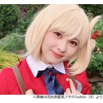 日テレ河出奈都美アナ&ldquo;リコリコの千束&rdquo;姿に絶賛「かわいい&hellip;」