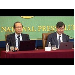 坂口氏と北川氏が会見