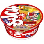 「赤いきつね」にカープ応援版、&ldquo;赤&rdquo;コラボ＆カープ坊やイラストも。