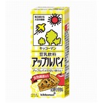 アップルパイ風味の豆乳飲料、香ばしさやシナモンの香りなどを再現。
